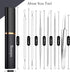 Pimple Popper Tool Kit (6 Pcs) - Blackhead Remover Comedone Extractor Tool Kit with Metal Case for Facial Care