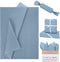 Whaline 100 Sheets Dusty Blue Tissue Paper, Pastel Blue Gift Wrapping Paper Bulk for Wedding, Birthday, Baby Shower