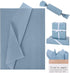 Whaline 100 Sheets Dusty Blue Tissue Paper, Pastel Blue Gift Wrapping Paper Bulk for Wedding, Birthday, Baby Shower