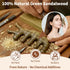 KOVINNA 4-in-1 Green Sandalwood Massage Comb & Gua Sha Tool for Scalp, Face & Body Natural Wooden Comb for Relaxation