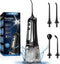 Water Dental Flosser Pick for Teeth: 4 Modes, Cordless Portable, Rechargeable 300ML IPX7 Waterproof Oral Irrigator