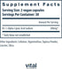 Vital Nutrients R-Lipoic Acid, Active Alpha-Lipoic Acid Antioxidant Supplement for Healthy Metabolism, 60 Capsules