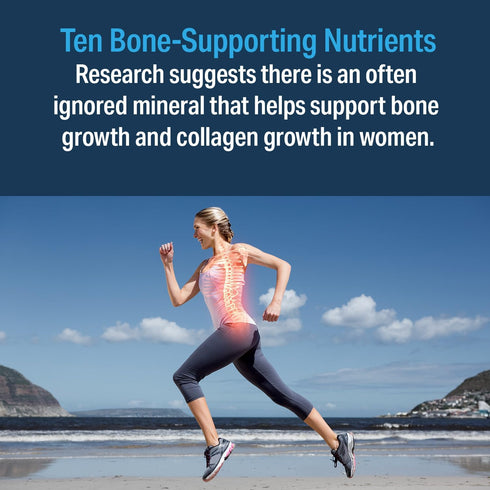 Advanced Bionutritionals Ultimate Bone Support Supplement, 60 Tablets, Strontium, Silica, Vitamin K2 and D3