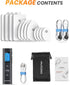 30 Modes TENS EMS Unit - Compact Muscle Stimulator for Pain Relief, Rechargeable & Portable with 30 Intensity Levels