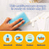 Scrub Daddy Sponge Daddy - 4 Count - Scratch-Free Multipurpose Kitchen & Dish Sponge - BPA Free Polymer Foam