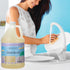 Ginger Lily Farms 1 Gallon Plant-Based Liquid Dish Soap, Concentrated Lavender Chamomile Scent, Cruelty-Free