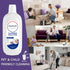 Vacbeuta 2 Packs Floor Cleaner Lavender Scent Compatible with Tineco Cleaning Solution Rifill Deep Cleaning for Tineco