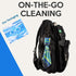 Pack 8PCS Glasses Cleaning Cloth, Family Microfiber Eye Glass Clean Cloths Cleaner Keychain for Eyeglasses, Eyeglasses