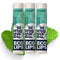 Vegan Lip Balm Sweet Mint by Eco Lips, 3 Pack Natural Bee Free with Candelilla Wax, Organic Cocoa Butter