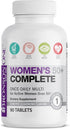 Bronson ONE Daily Women’s 50+ Complete Multivitamin | 90 Tablets | Multimineral Supplement