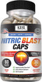 Kaya Naturals Nitric Blast, 60 Capsules - Potent All-Natural Herbal Supplement for Pre-Workout Energy