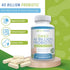 Daily Probiotic 40 Billion CFU MakTrek Bi-Pass Technology Digestion Immune Health 60 Veggie Capsules (1 Month Supply)