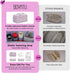 Travel Makeup Bag for Women, 3 Set Large Capacity Cosmetic Bags with Divider - Toiletry Bag 01-Z-Violet