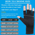 2 Pairs Copper Arthritis Gloves for Women, Compression Fingerless Hand Gloves for Pain Relief, Medium