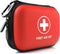 Mini First Aid Kit, 100 Pieces Water-Resistant Hard Shell Small Case for Travel, Outdoor, Home, Office, Camping, Hiking