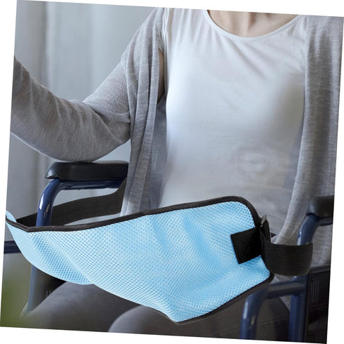 Adjustable Bed Guardrail for Elderly - Breathable Safety Belt Accessory