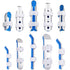 BBTO 10 Pieces Finger Splint, Metal Finger Support Knuckle Stabilizer with Soft Foam Interior, 3 Sizes.