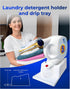 Skywin Liquid Laundry Detergent Holder Organizer, Drip Tray for Laundry Room (White)