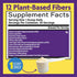 InnovixLabs Prebiotic Fiber Powder, High Fiber Supplement for Gut & Digestive Health, 30-Day Supply, No Added Sugar,