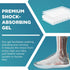 Gel Silicone Heel Cups/Pads - 2 Pack, Heel Lifts for Achilles Tendonitis, Plantar Fasciitis, Foot Pain Relief