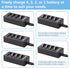 Konnoced LF2032 Battery(20-Pack) CR2032 Rechargeable Coin with Dedicated Charger,Replacement for for Car Key