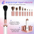 Makeup Brush Cleaner Machine, Super Fast Automatic Brush Cleaner and Dryer Tool for Most Makeup Brush Sizes