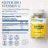 SOLARAY Super Bio Buffered Vitamin C 1000mg, Timed Release with Bioflavonoids, Immune Support, 100 VegCaps