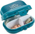 Daily Pill Organizer - (Pack of 2) Small AM PM Pill Organizer, Cute 4 Compartment Case Box