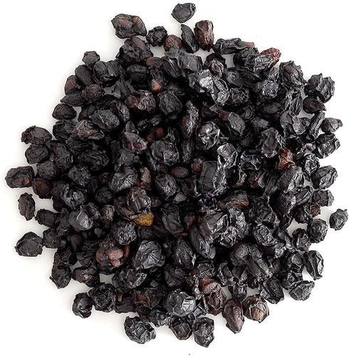 Immune 16 (Pack 1) Frontier Co-op Dried Elderberries, European Whole - Non-GMO Elderberry Dried Fruit for Powder, Tea