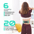 Pro 1000 Wireless Tens Unit for Pain Relief, Mini Tens Massager, Portable Electric Muscle Stimulator
