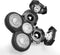 Telfun Shaver Replacement Blades, 5 Heads Electric Razor Shaver Head for Easy Install