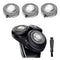 SH50 Replacement Heads for Philips Norelco Series 5000 Electric Shaver, Razor Blades Phillips (S5xxx)