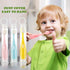 6 Pieces Kids Extra Soft Nano Toothbrush Set, Children Micro Nano Manual Toothbrush with 20000 Bristles for Age 1+