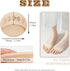 18Packs Metatarsal Pads Ball of Foot Cushions Forefoot Pads Honeycomb Fabric Forefoot Pads for Pain Relief High Heels Toe Pads Men Women Invisible Socks Sponge Cushion Socks…