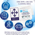 Maxi Clean 600 Glasses Wipes Lens Cleaner - Lens Wipes for Eyeglasses - Pre-moistened Individually Wrapped Wipes
