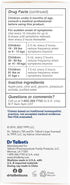 Dr. Talbot's Tummy Ache Relief Liquid Medicine - 4 Fl Oz Naturally Inspired for Children, Apple Juice Flavor, Dosage Cup