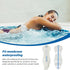 Licsaliwe 10Pcs Swimming, Menstrual Pads for Waterproof Thong Pads Panty Liners, Private Patches for Women Swimsuits