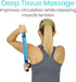 Vive Massage Stick Roller for Muscle, Back, Legs - Deep Tissue Body Fascia Massager for Hamstring, Calf, Neck Pain