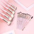 Makeup Brushes, 18 Pcs Professional Synthetic Brush Set with Case, Travel Makeup Brushes (Pink Gold)