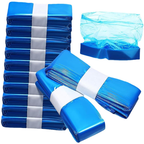 Mjaie 8Pcs High Capacity Infant Diaper Trash Bags Secure Barrier Tear Away Opening Recyclable Household Waste