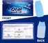 Mint-Flavored Oral Finger Wipes, Teeth Whitening Wipes, Oral Cleaning Wipe, Dark Blue, 120 Pcs