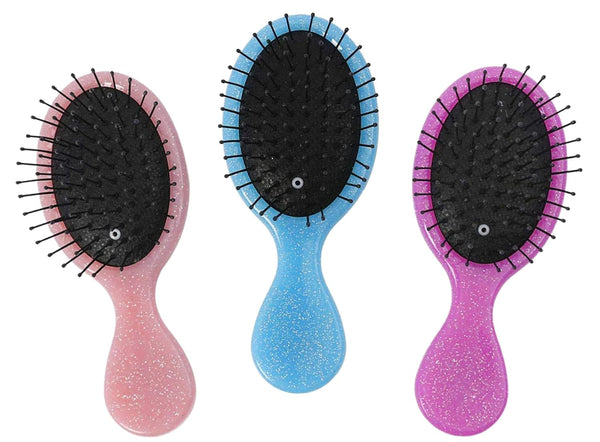 Toddler Detangler Hair Brush - Travel Detangling Brushes 3Pcs for Baby Kids, Best Gift for Curly Wet Dry Tangle