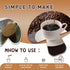 Immunity, 6 45 Mushroom Coffee | Enhanced Focus, Boosted Improved Energy | Adaptogenic Mushrooms: Cordyceps, Reishi