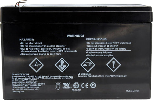 UPG 12V 9Ah Universal Power Group SLA Battery