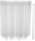 Clear Jumbo Smoothie Straws, 100 Pack of 9'' Disposable Wide-mouthed Large Milkshake Straws
