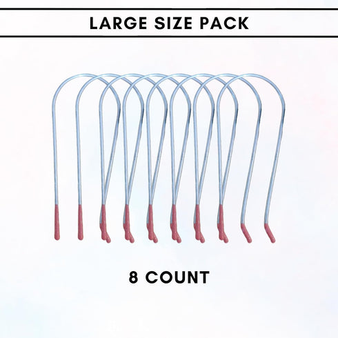 Sta-Rite Hot Roller Clips for Electric Rollers, Large, 8 Count