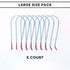 Sta-Rite Hot Roller Clips for Electric Rollers, Large, 8 Count