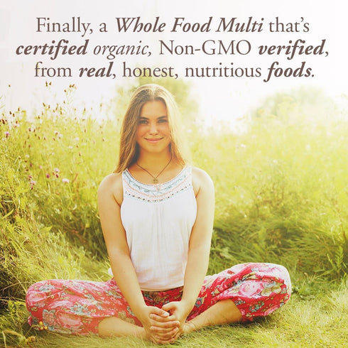 Garden of Life Organics Organic Multivitamin for Women - Whole Food Vitamins with Vitamin C, D, Folate, B6, B12, Biotin