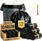 LONGOMA 33 Gallon Trash Bags, Heavy Duty Garbage Bags 110 Count 1.7 MIL,