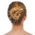 Marycrafts Wavy Simple Horn Hair Fork Hairpin, Hair Accessories for Women
